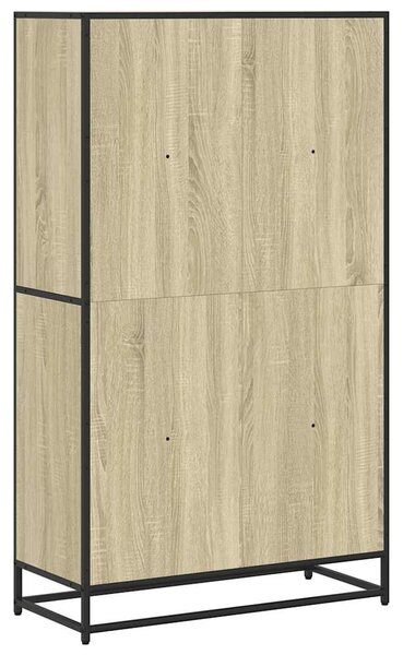 Knihovna dub sonoma 80,5 x 35 x 139 cm kompozitní dřevo 3300846