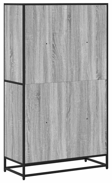 Knihovna šedá sonoma 80,5 x 35 x 139 cm kompozitní dřevo 3300848