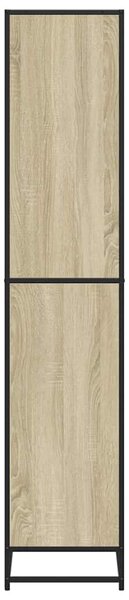 Knihovna dub sonoma 60 x 35 x 170,5 cm kompozitní dřevo 3300851