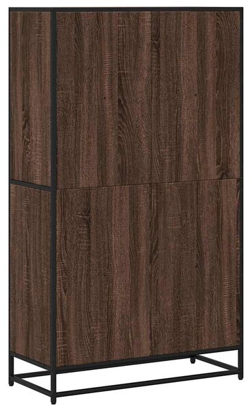 Knihovna hnědý dub 80,5 x 35 x 139 cm kompozitní dřevo 3300849