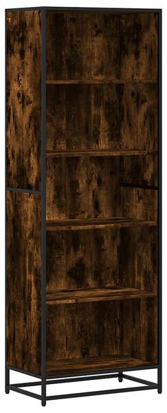 Knihovna kouřový dub 60 x 35 x 170,5 cm kompozitní dřevo 3300852