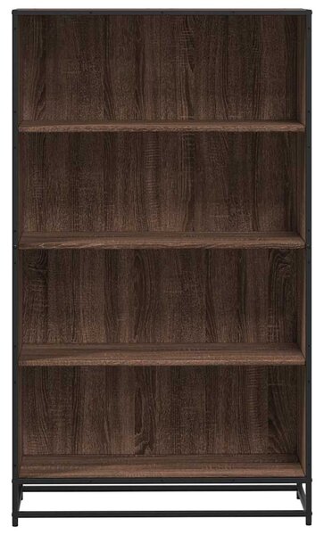 Knihovna hnědý dub 80,5 x 35 x 139 cm kompozitní dřevo 3300849