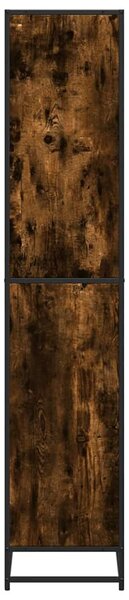 Knihovna kouřový dub 60 x 35 x 170,5 cm kompozitní dřevo 3300852