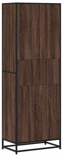Knihovna hnědý dub 60 x 35 x 170,5 cm kompozitní dřevo 3300854