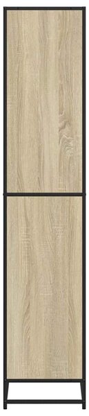 Knihovna dub sonoma 80,5 x 35 x 170,5 cm kompozitní dřevo 3300856