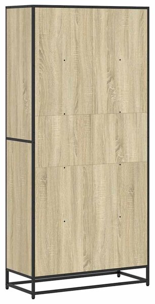 Knihovna dub sonoma 80,5 x 35 x 170,5 cm kompozitní dřevo 3300856