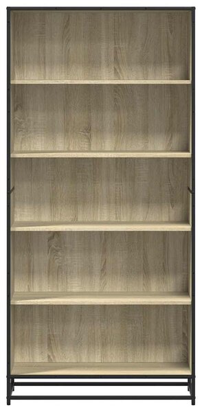 Knihovna dub sonoma 80,5 x 35 x 170,5 cm kompozitní dřevo 3300856