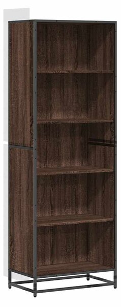 Knihovna hnědý dub 60 x 35 x 170,5 cm kompozitní dřevo 3300854