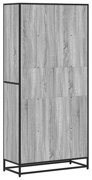 Knihovna šedá sonoma 80,5 x 35 x 170,5 cm kompozitní dřevo 3300858