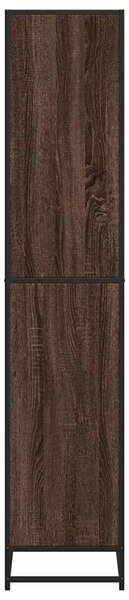 Knihovna hnědý dub 80,5 x 35 x 170,5 cm kompozitní dřevo 3300859