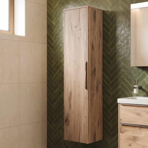 Skříňka pod umyvadlo Duravit Joviva, rozměry 40 x 176 cm, dveře otevírají vlevo