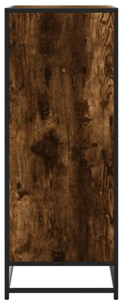 Botník kouřový dub 75 x 38 x 97,5 cm kompozitní dřevo a kov 3300867