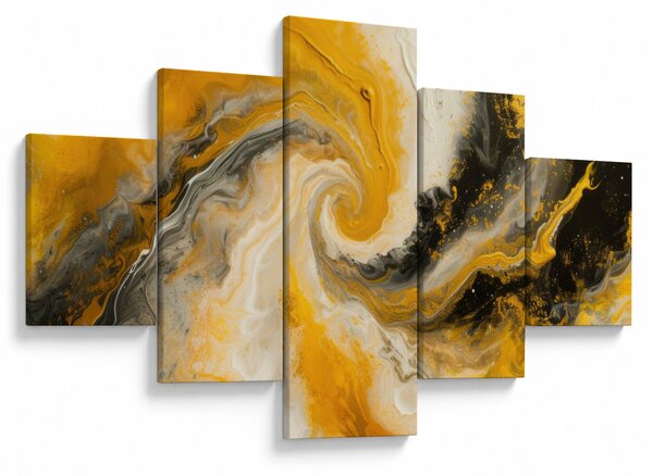 Obraz - Spirální abstrakce (125x70 cm)