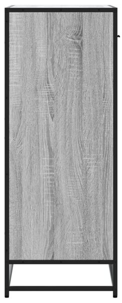 Botník šedý sonoma 75 x 38 x 97,5 cm kompozitní dřevo a kov 3300878