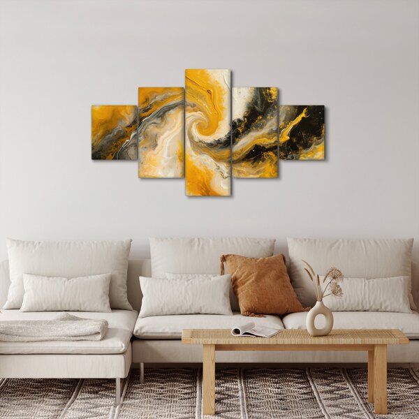 Obraz - Spirální abstrakce (125x70 cm)