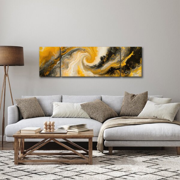 Obraz - Spirální abstrakce (170x50 cm)