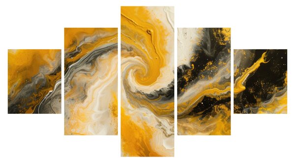 Obraz - Spirální abstrakce (125x70 cm)