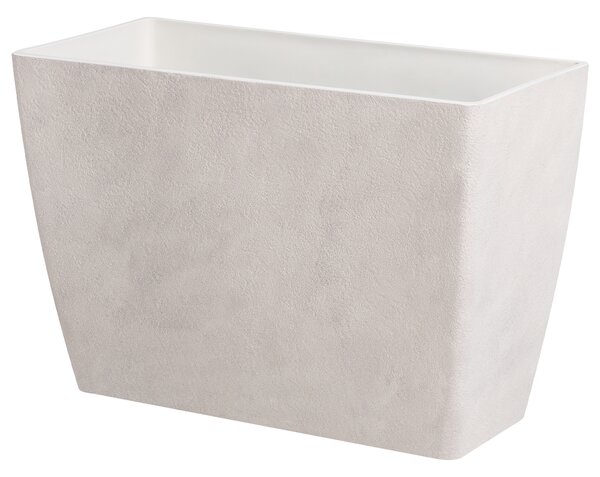 Sada 2 květináčů SILENEV 59 cm Světle šedá