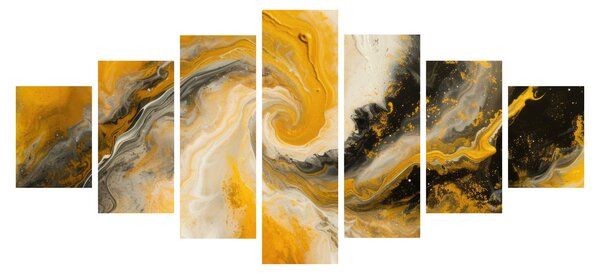 Obraz - Spirální abstrakce (210x100 cm)