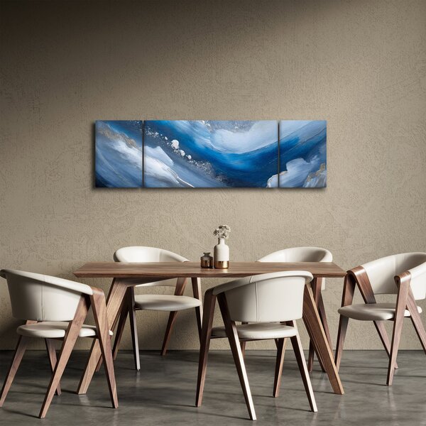 Obraz - Abstrakce oceánu (170x50 cm)