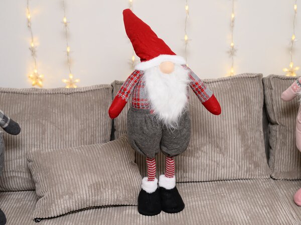 Dekorativní trpaslík GNOME 90 cm, červený