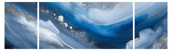 Obraz - Abstrakce oceánu (170x50 cm)