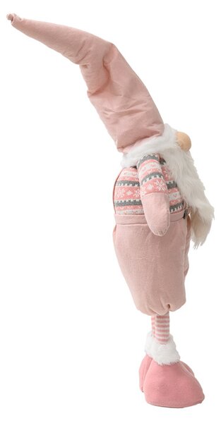 Dekorativní trpaslík GNOME 90 cm, růžový
