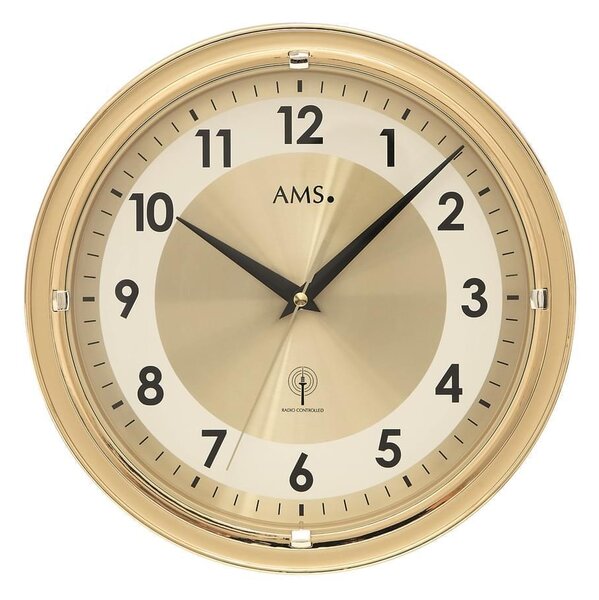 Rádiem řízené nástěnné hodiny AMS 5946
