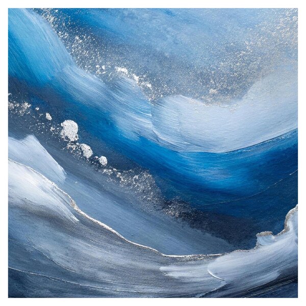 Obraz - Abstrakce oceánu (30x30 cm)