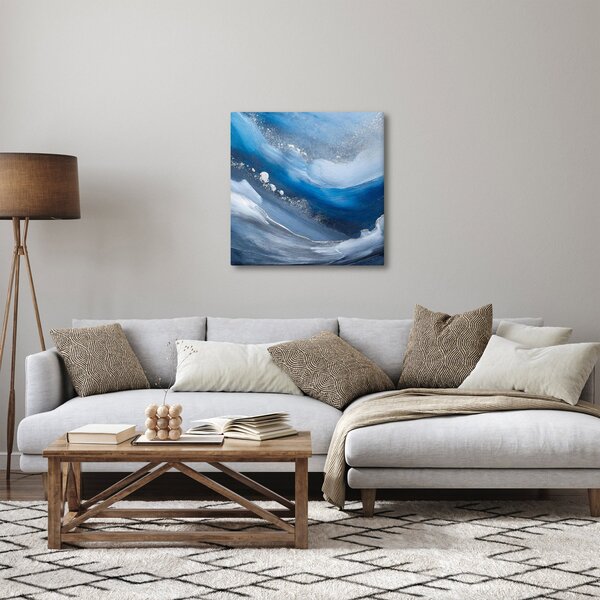 Obraz - Abstrakce oceánu (30x30 cm)