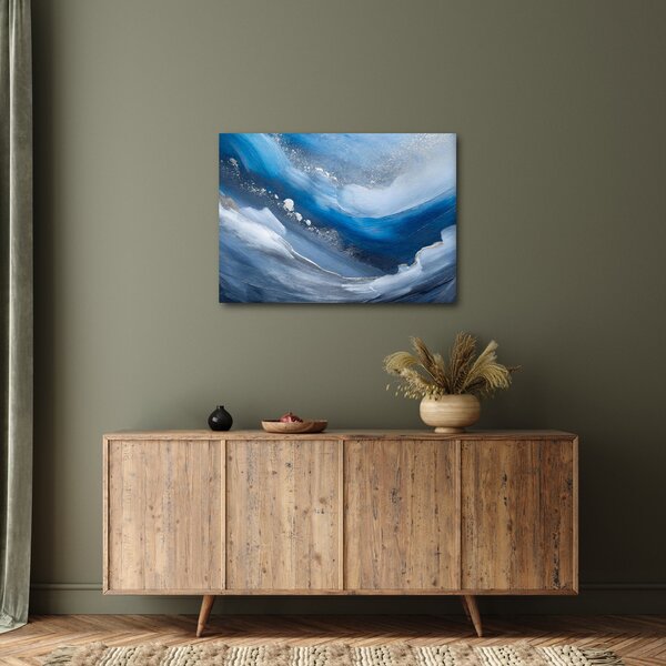 Obraz - Abstrakce oceánu (70x50 cm)