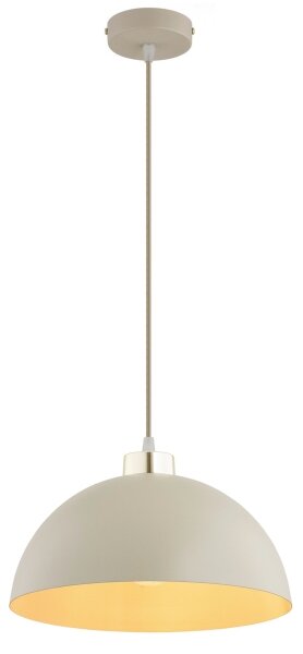 Brilagi - Lustr na lanku MOON 1xE27/60W/230V pr. 30 cm béžová/zlatá