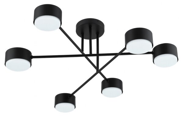 Brilagi - Přisazený lustr MONO 6xGX53/12W/230V černá