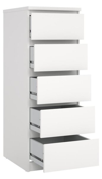 Komoda Simplicity 40 x 50 x 111,5 cm, bílá
