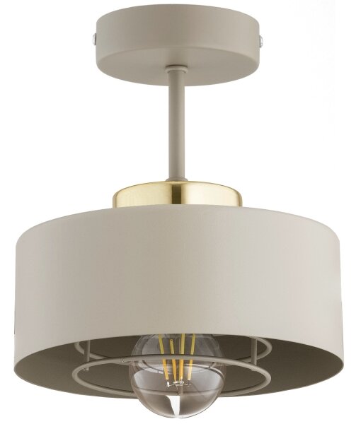 Brilagi - Přisazený lustr SPRING 1xE27/60W/230V béžová/zlatá