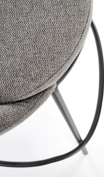 Barová židle Brimley, šedá