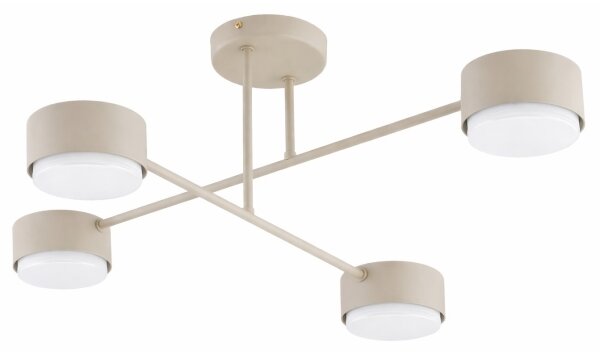 Brilagi - LED Přisazený lustr MONO 4xGX53/12W/230V béžová