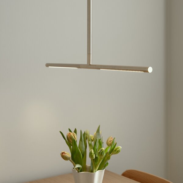 Umage Zlaté kovové závěsné LED světlo Omni 74 cm