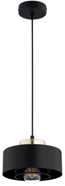 Brilagi - Lustr na lanku SPRING 1xE27/60W/230V pr. 20 cm černá/zlatá