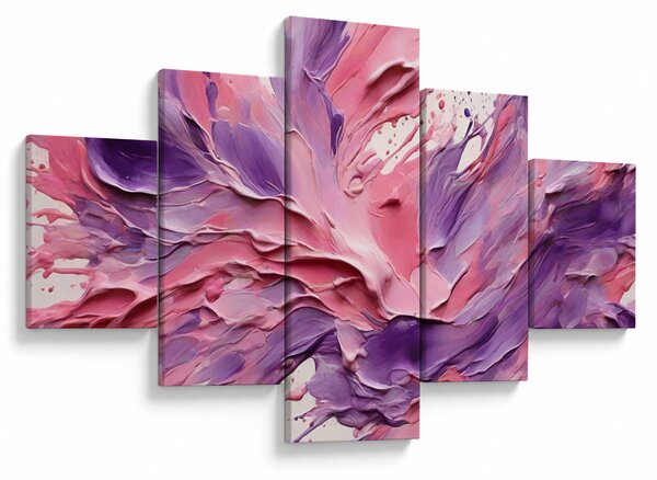 Obraz - Romantická abstrakce (125x70 cm)