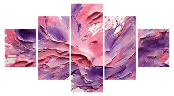 Obraz - Romantická abstrakce (125x70 cm)