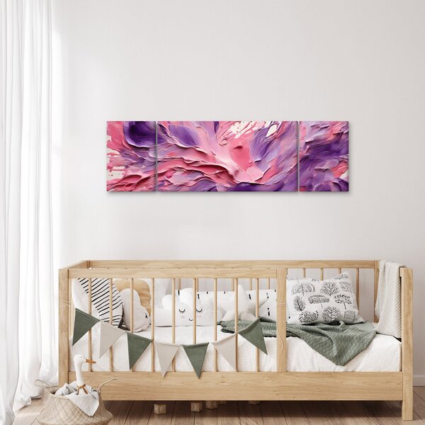 Obraz - Romantická abstrakce (170x50 cm)