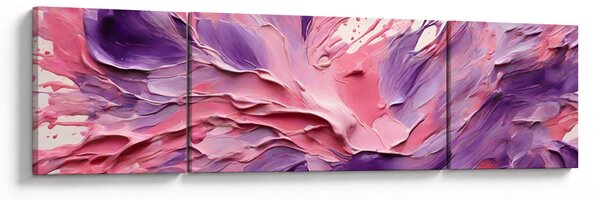 Obraz - Romantická abstrakce (170x50 cm)