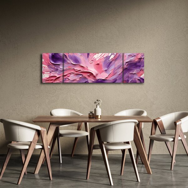 Obraz - Romantická abstrakce (170x50 cm)