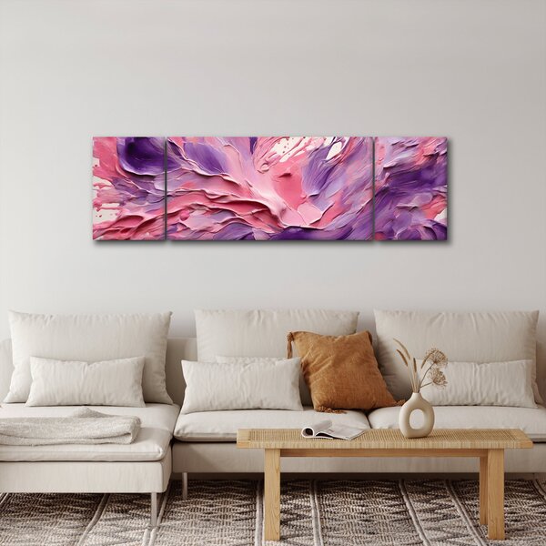 Obraz - Romantická abstrakce (170x50 cm)