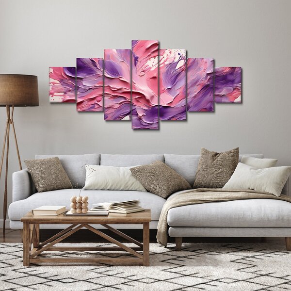 Obraz - Romantická abstrakce (210x100 cm)