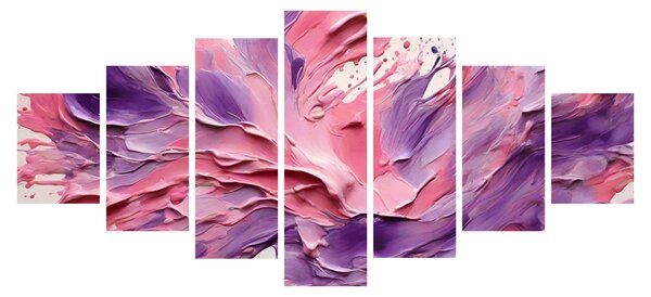 Obraz - Romantická abstrakce (210x100 cm)