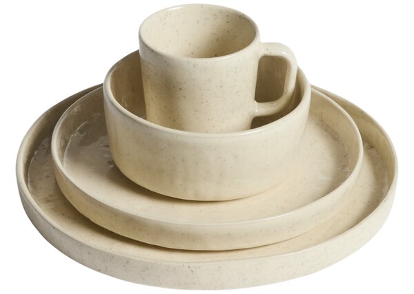 Kave Home Béžová miska Daner Ø15 cm