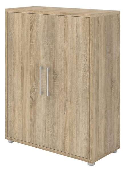 Skříň Modulo 89 x 40 x 113 cm, dveře dřevo, dub sonoma
