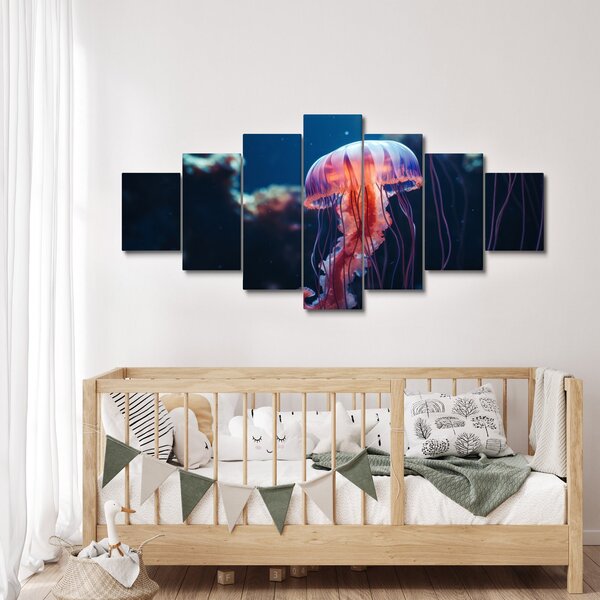 Obraz - Medúzka (210x100 cm)